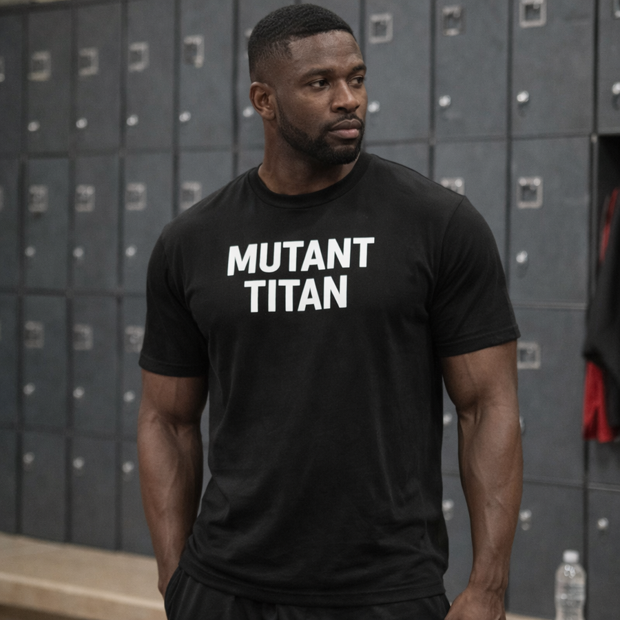 Titan-Shirt Classic organic cotton T-shirt by Mutant Titan
