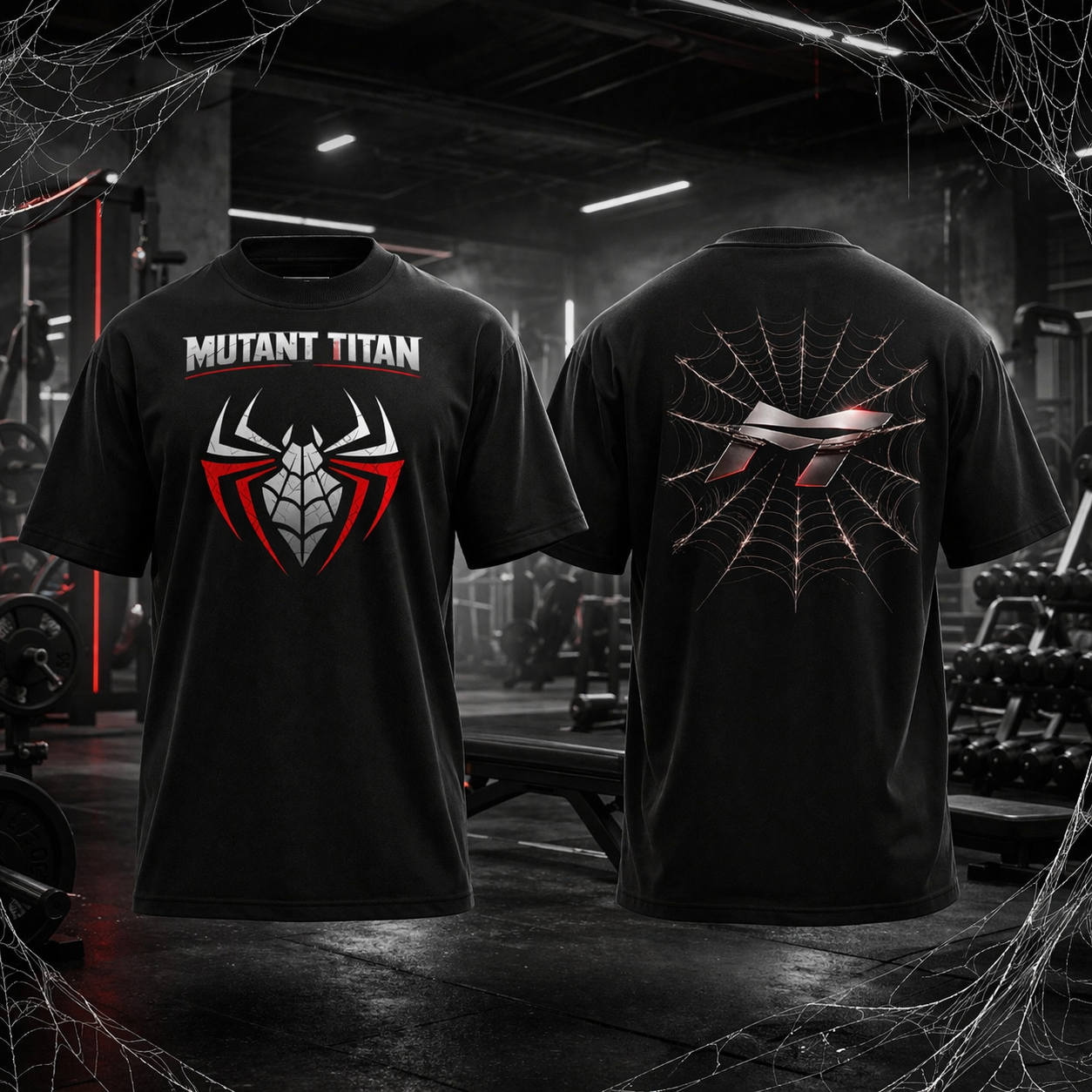 Oversized Titan-Shirt Spider