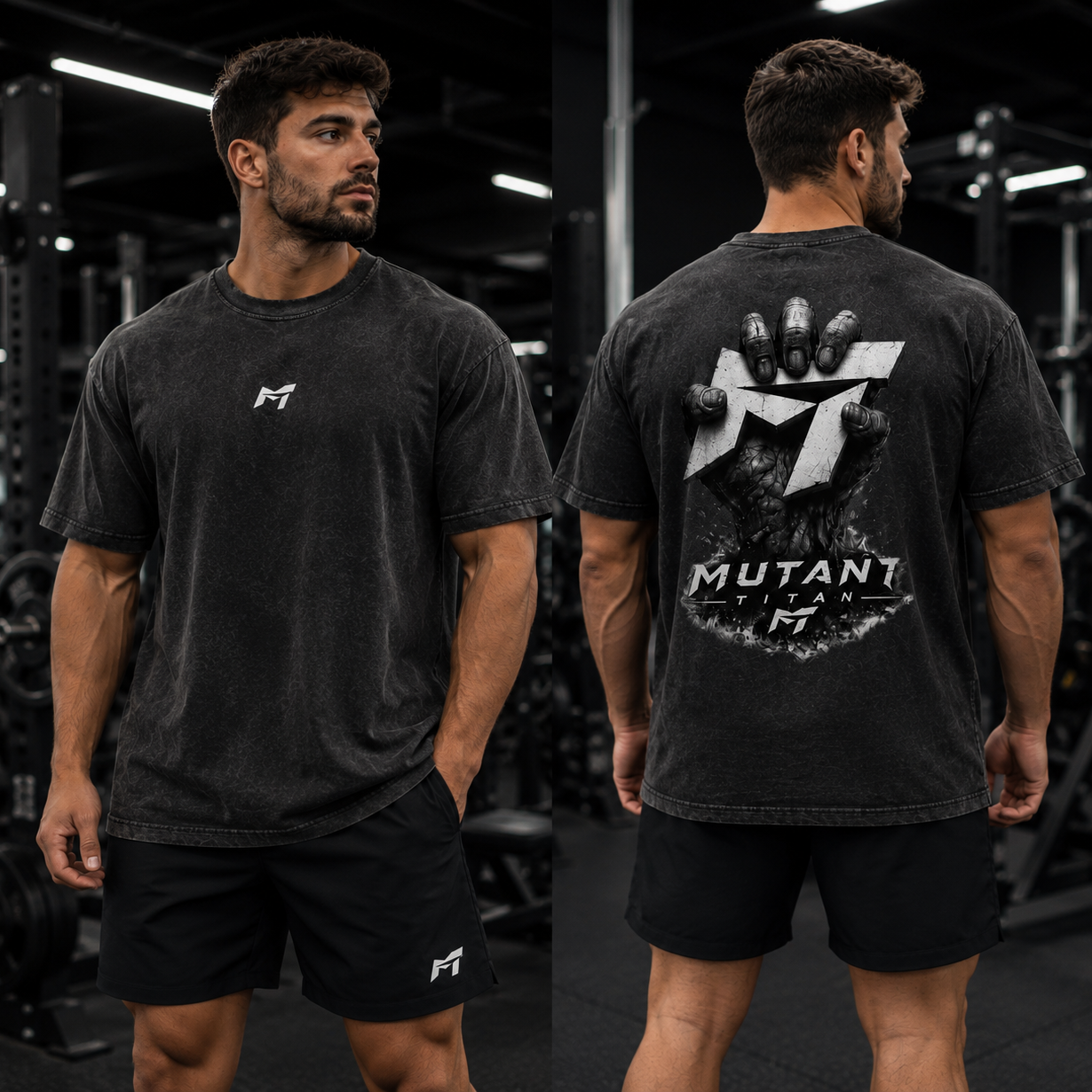 Oversized Titan-Shirt Titan Hand