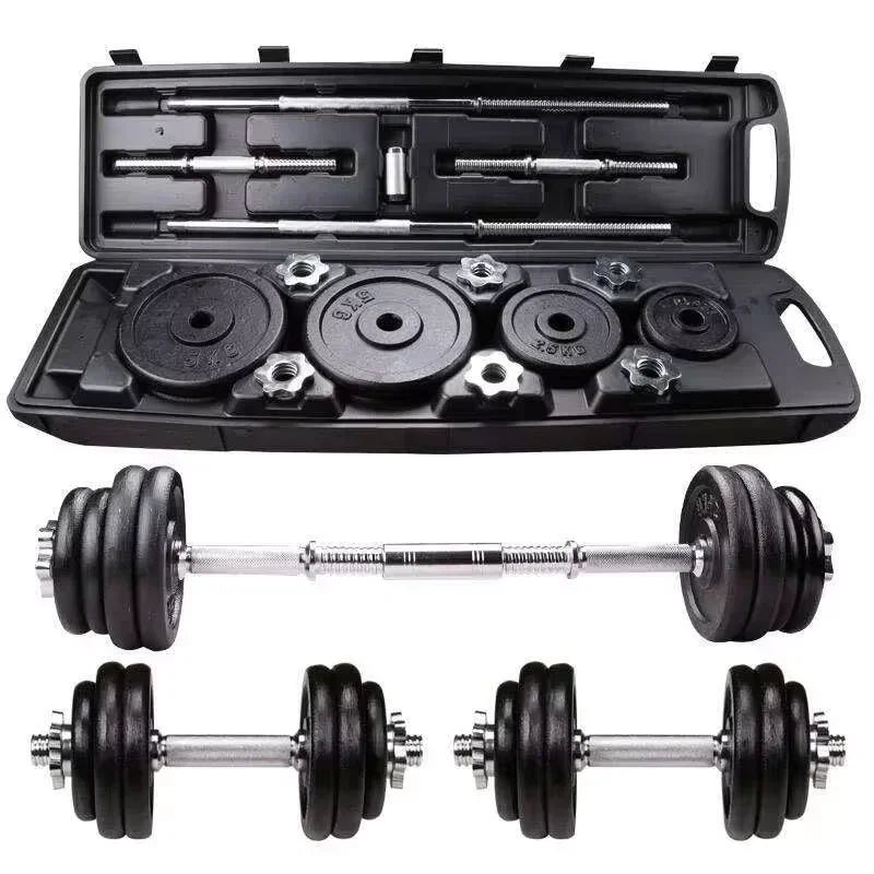 Gym Home Weightlifting Dumbbells with Box