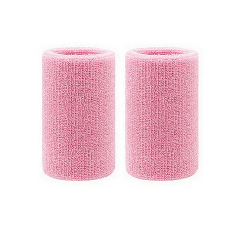 2 Pcs Towel Sports Wristbands