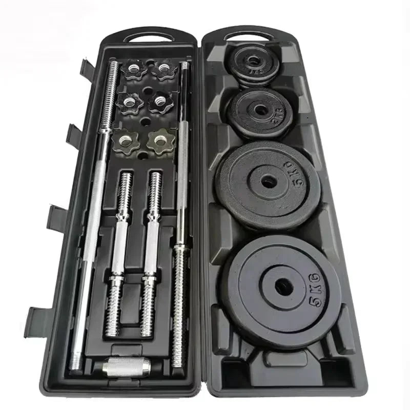 Gym Home Weightlifting Dumbbells with Box